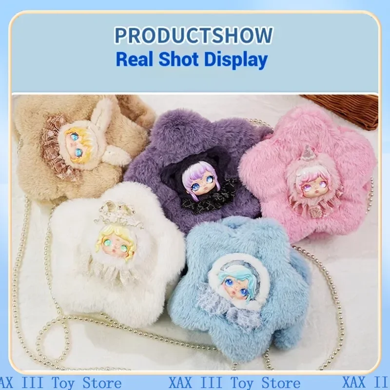 

New Dumia Snow Trace Secret Language Plush Blind Box Cute Shoulder Bag Crossbody Bag Mystery Box Girl Surprise Gift