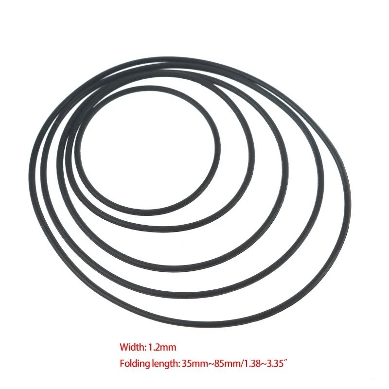 090F 15PCS Universal 1.2mm Cassette Tape Machine Machine Belt Belts Belts Band Machine Band