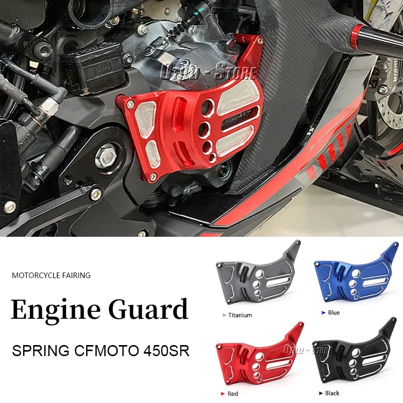 

For CFMOTO 450SR 450sr 450 SR 450 sr 2022 2023 New Motorcycle Accessories Engine Guard Cover Side Case Slider Protector