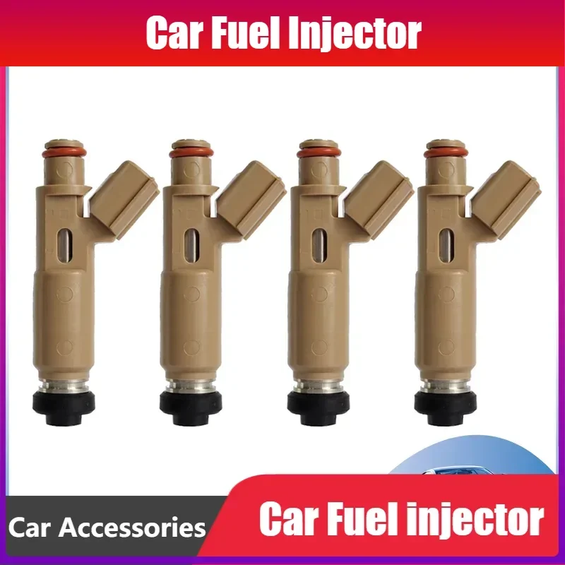 

High Quality 4pcs/lot 23250-22020 23209-22020 Car Fuel Injector Nozzle Fit For Toyota 1.3 Corolla Avensis 1ZZ-FE 1.