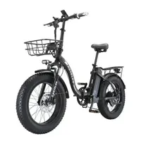 KETELES KF9 Electric Bike 2000W Dual Motor 48V Lithium Battery Folding Adult Electric Bicycle 20*4.0-In Fat Tire Snow E-bike