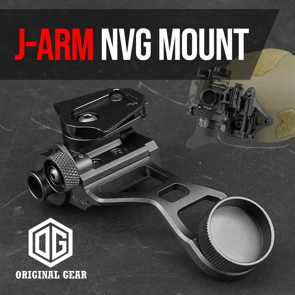 Tactical Gen3 PVS14 J Arm lightweight Helmet NVG Mount L4G24 Combo Made by Aluminum