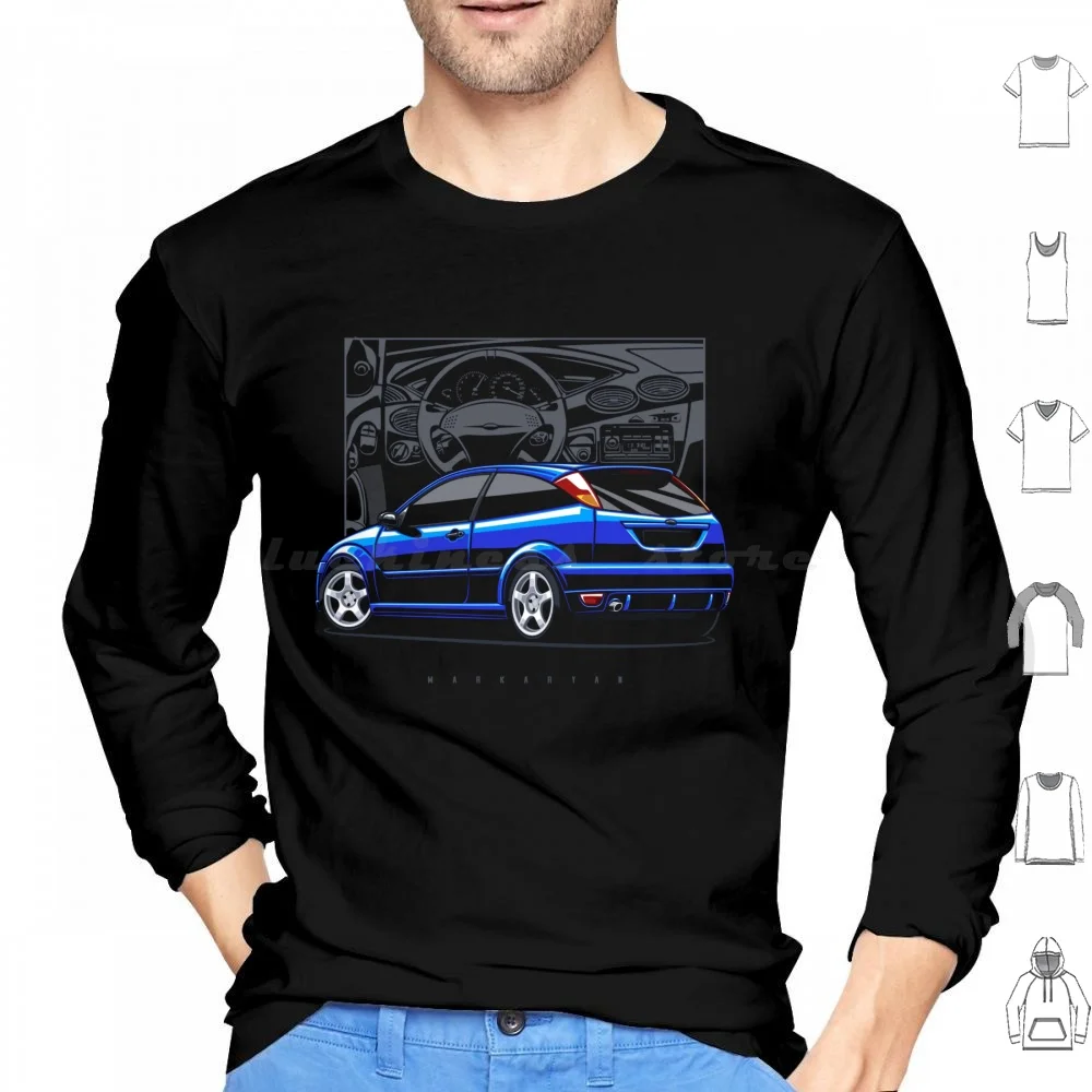 Rs Mk1 Hoodies Long Sleeve Car Cars Auto Automotive Vehicle Race Racing Rs Stance Tuning Wheels