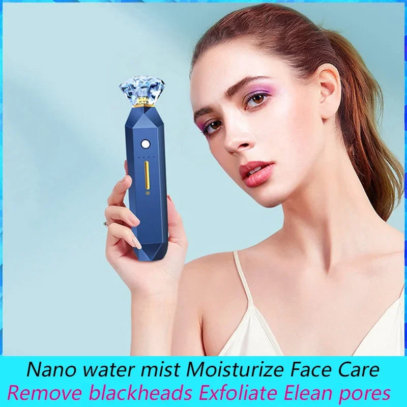 Electric Multifunctional Facial Beauty Device, Remove Blackheads, Exfoliate, Clean Pores, Nano Spray,Moisturize Face Care ML-056