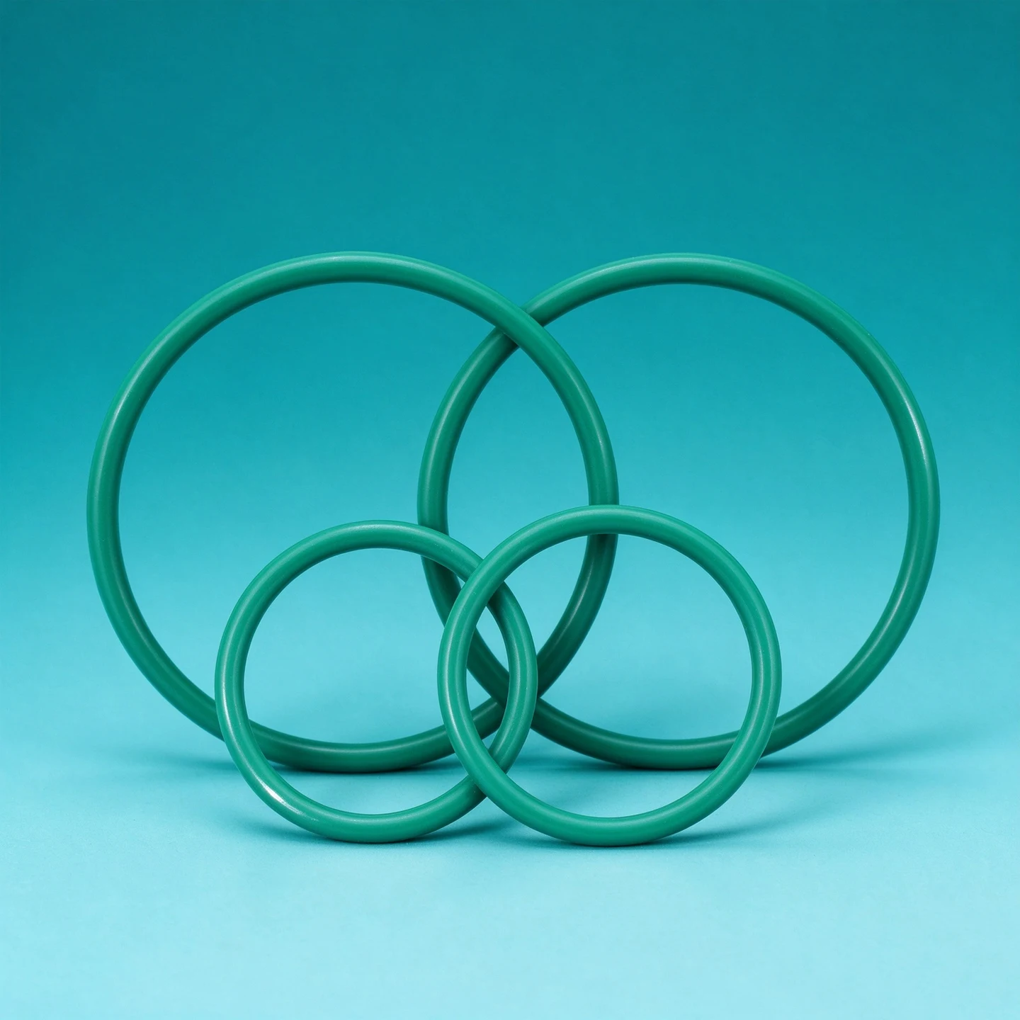 O-Ring CS1.9mm, OD 42-150mm, EPDM NBR VMQ FKM, Multiple Rubber Material Options, Oil Heat Resistant Seal O-ring Gasket