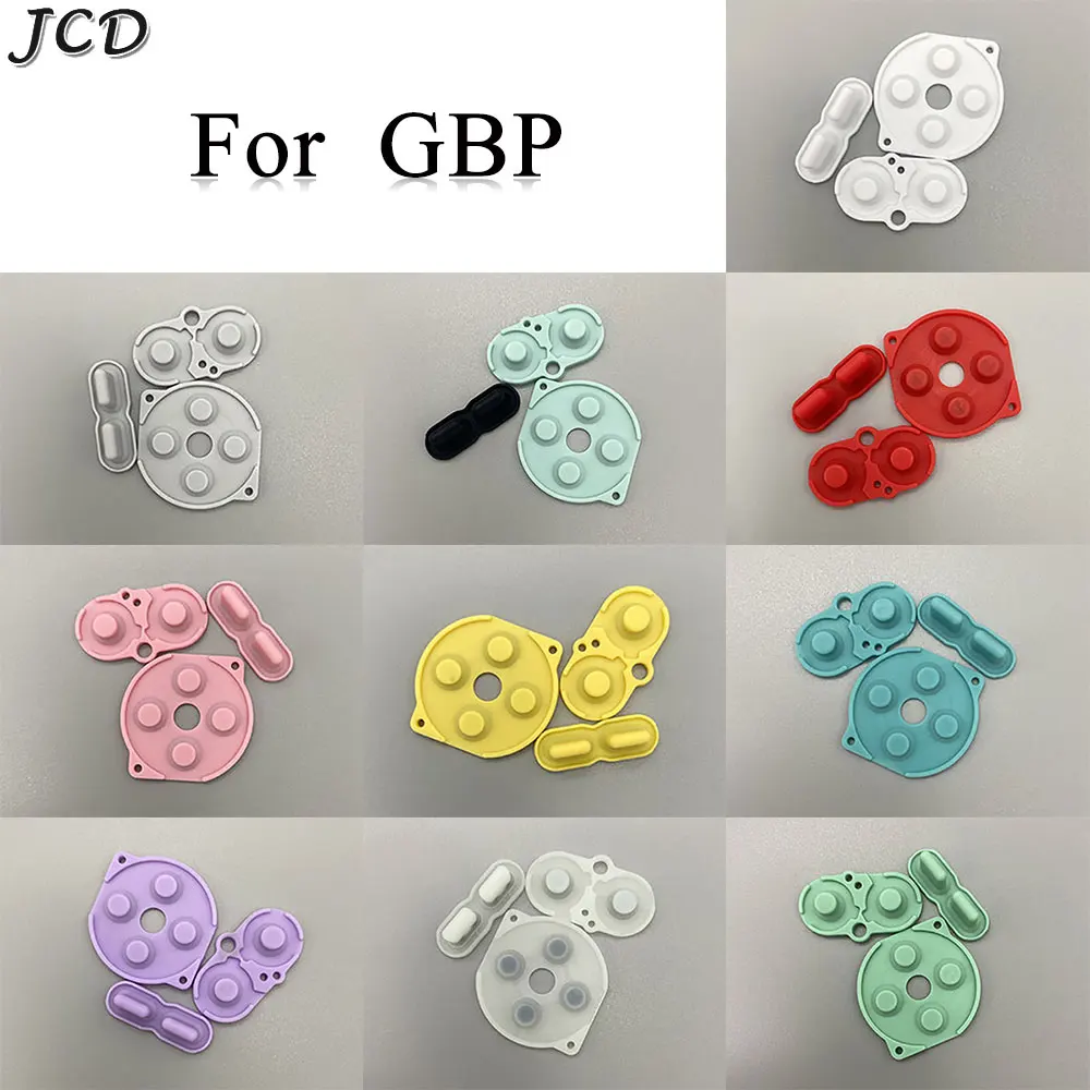 

JCD 1set High Quality For Gameboy Pocket GBP Rubber Conductive Button Silicon Pads A B D-pad Start Select Keypad Replacement