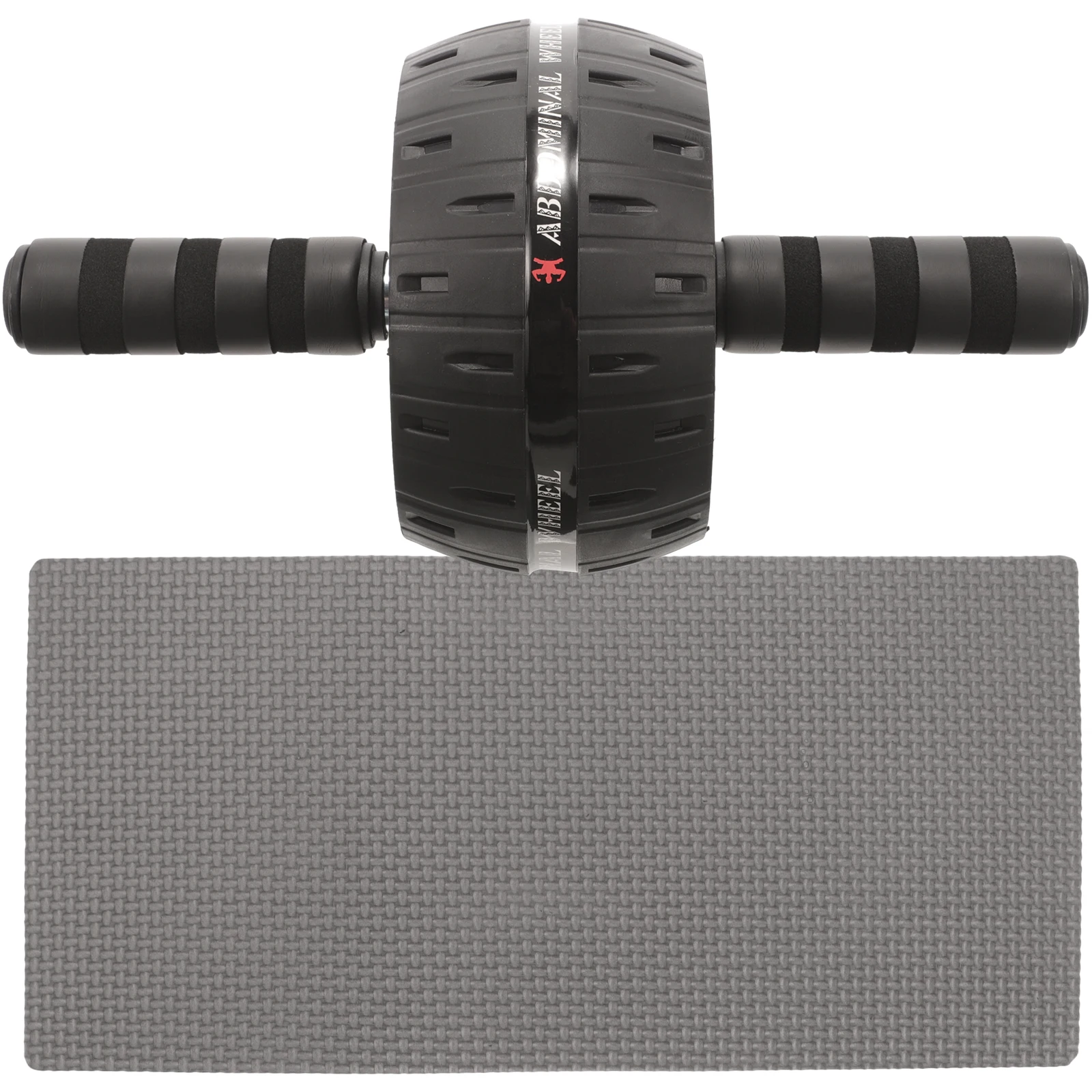 

Exercise Roller Wheel Ab Roller Abdominal Muscle Trainer Ergonomic Grip Strengthens ABS Arms Back Home Gym Fitness