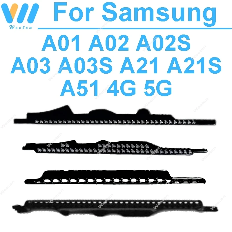 Earpiece Receiver Dustproof grid mesh For Samsung Galaxy A01 A02 A03 A02S A03S A21S A21 A51 Front Top Earpiece Grill Mesh Repair