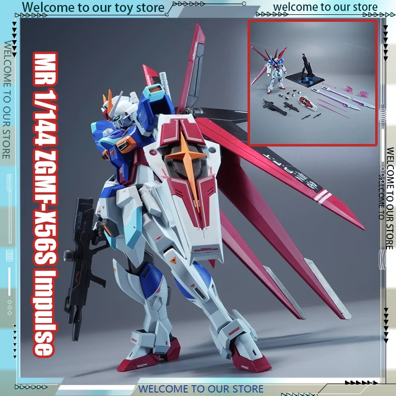 

Новый набор для сборки модели MR 1/144 ZGMF-X56S Impulse MR Version, фигурка ZAFT Shinn Asuka, аниме-модель, детская игрушка, подарок