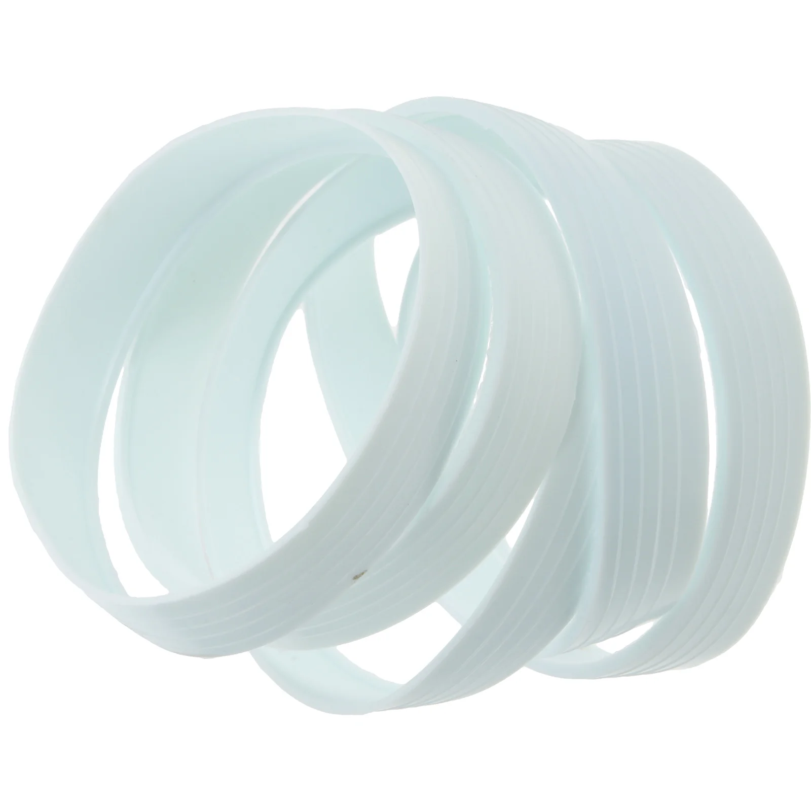 

5pcs Hole Cup Rings Simple Round Practical Protective Hole Cup Rings for Outdoor (White)