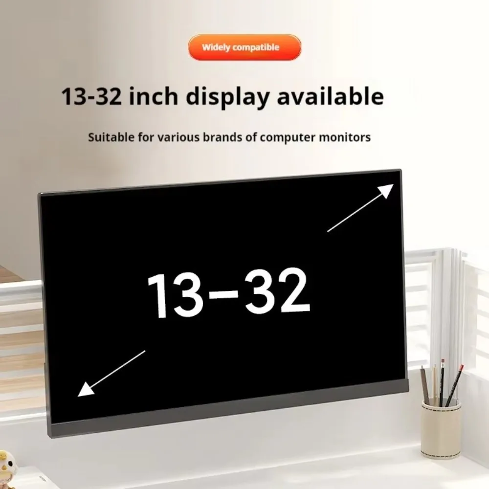 Non-Mounting Mount Adapter Bracket Kit Height Increasing Iron Computer Display Rack Up To 22 Lbs Display Bracket