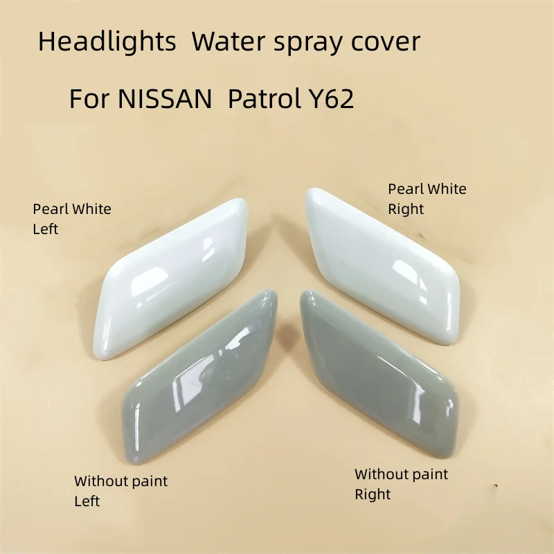 For NISSAN  Patrol Y62  Headlamp Water Spray Cover  Front Bumper Spray Nozzle  Headlamp Washer Cover  Original Factory