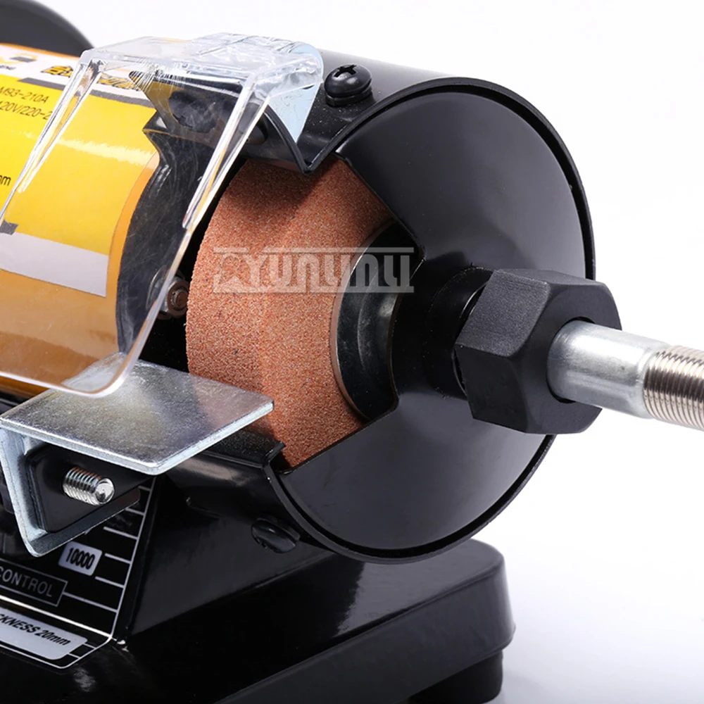 Amoladora eléctrica multifuncional de escritorio, máquina de pulido y grabado de velocidad Variable continua, 3 pulgadas