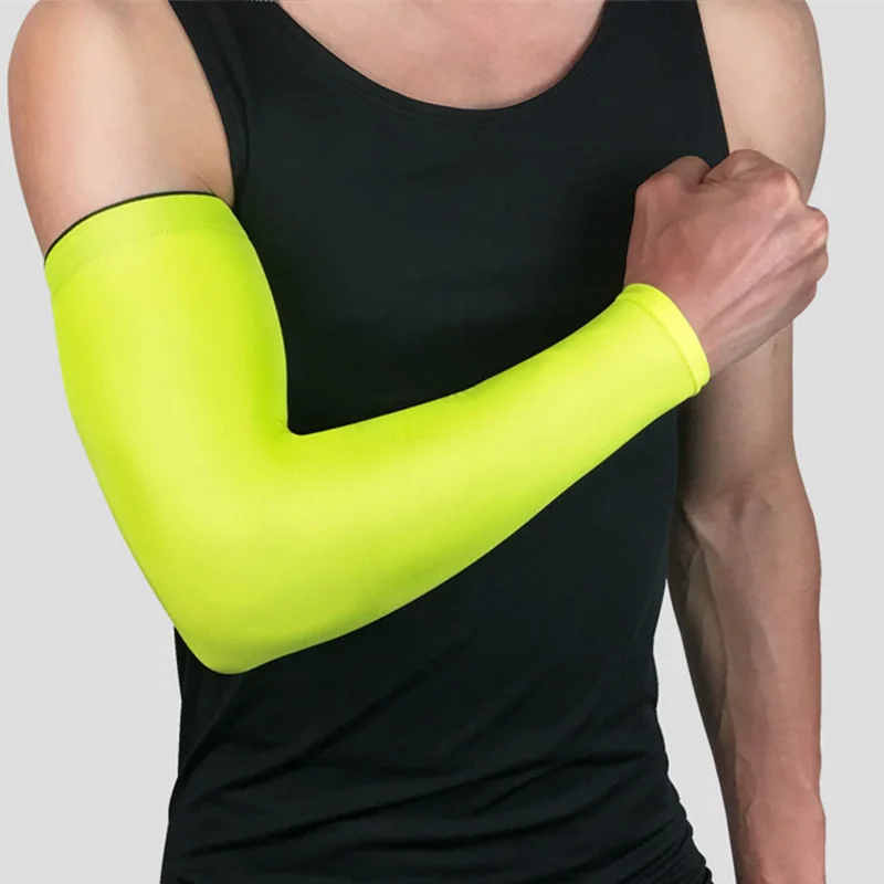 

1pcs Anti-Sunburn Arm Sleeve Quick Dry Sport Basketball Sleeve Soft Arm Warmer Elastic Uv Hand Sleeve Arm Cover Hand Warmer 2xl