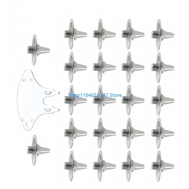 

Высокопроизводительные шипы для крикетной обуви с ввинчивающимися шипами для крикета и гаечным ключом
