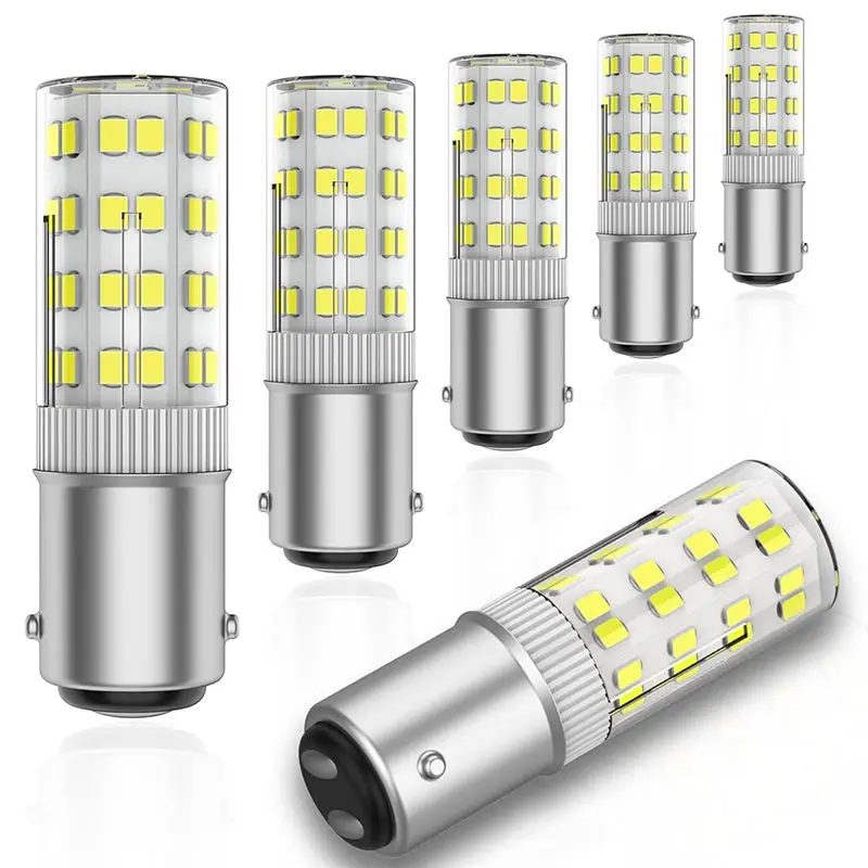 EYFL-BA15DLED 120V Dual Contact Bayonet Base LED Bulb 0 Watt Halogen JD T3/T4 Equivalent Replacement Sewing Machine LED Bulb D