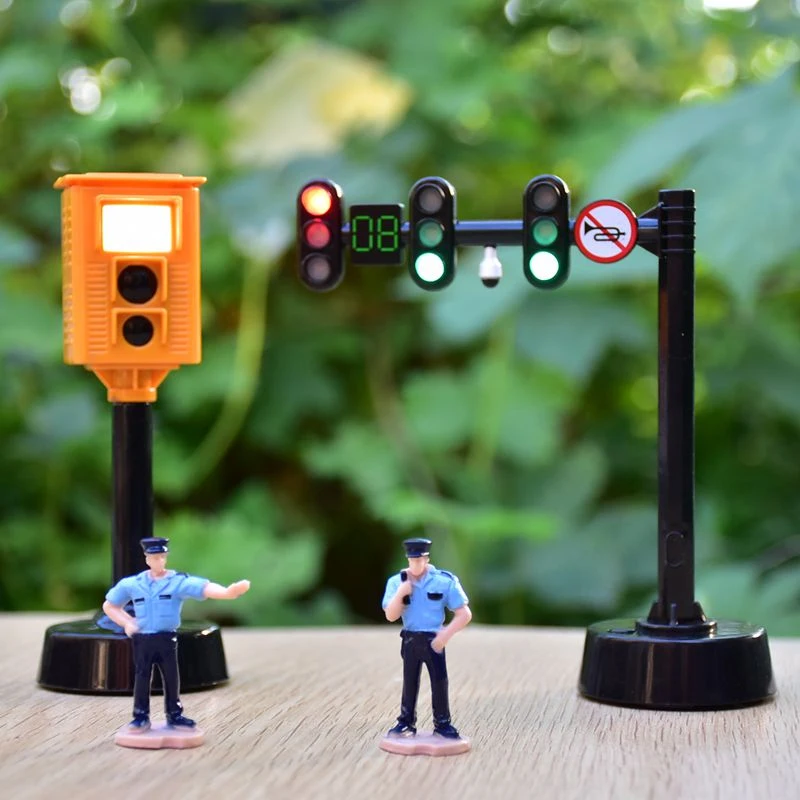 

Early Safe Educational Toy Simulation Traffic Lights Model Kids Children Preschool Early Educational Pretend Play Toys