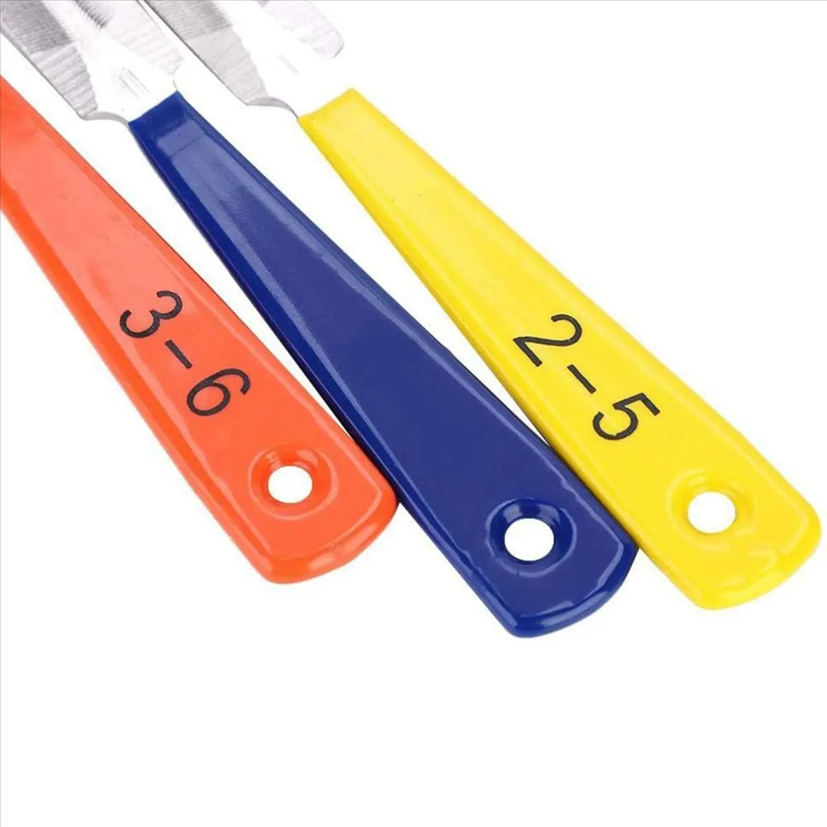 ABME New 3Pcs Guitar Nut File Set Nail Puller Repair Tool Stainless Steel Guitar Fret File