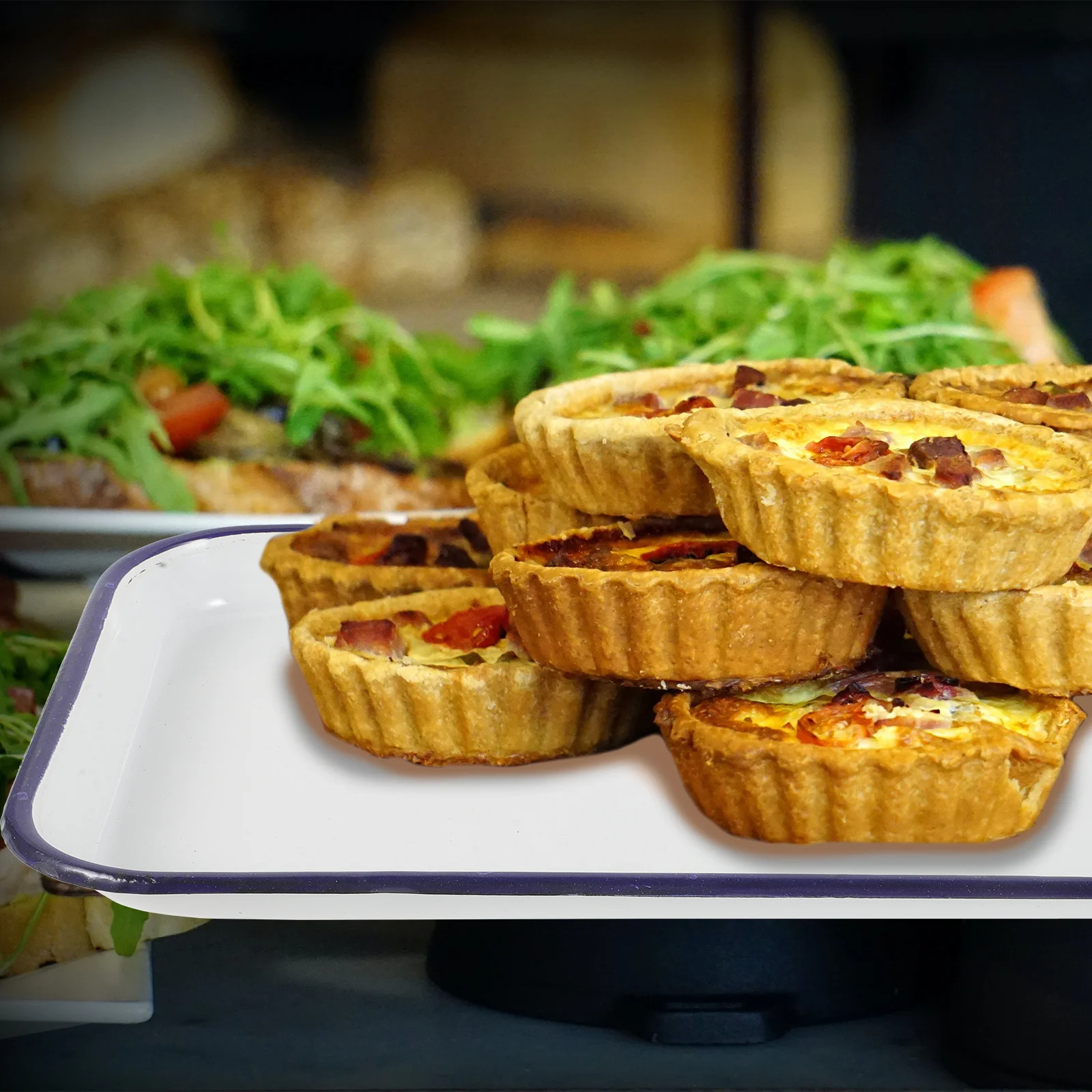 

Enamel Rectangular Oven Pan Non-Stick Baking Tray Wear-Resistant Heat-Resistant Multipurpose Kitchen Use Enamel Pie Pans