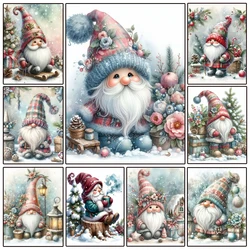5d Diy Diamond Painting New Collection Diamond Mosaic Cartoon Christmas Gnome Embroidery Cross Stitch Kits Wall Art Home Decor