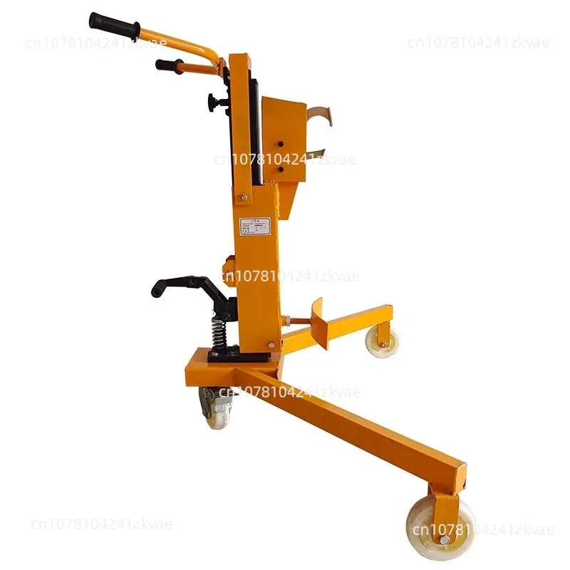 

Pedal oil barrel handling truck, hydraulic lifting high-speed rail barrel, plastic barrel dual-use DT350A/B/C