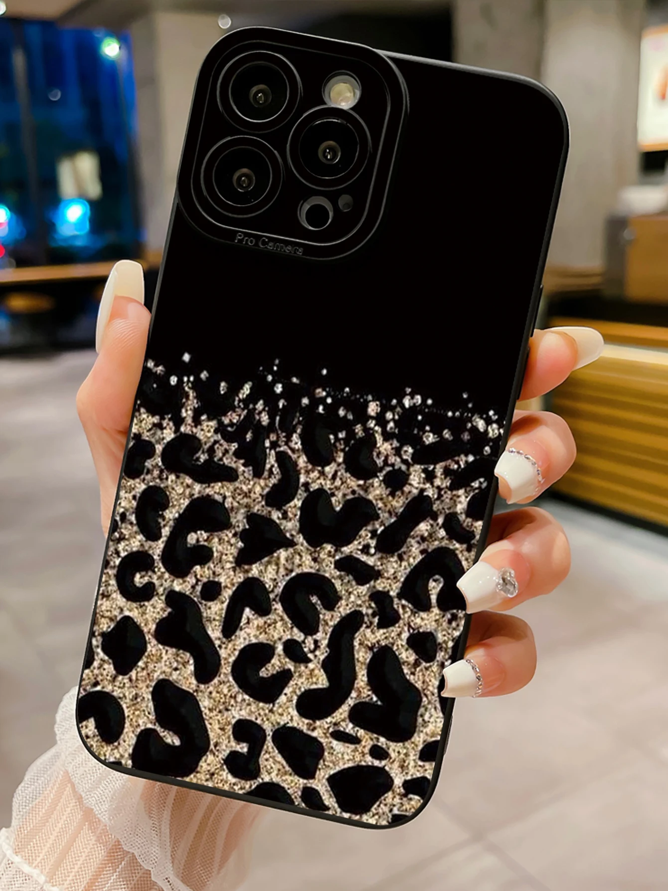 Совместимый чехол Infinix Smart 6 HD с леопардовым градиентом и защитой от царапин, красивый чехол