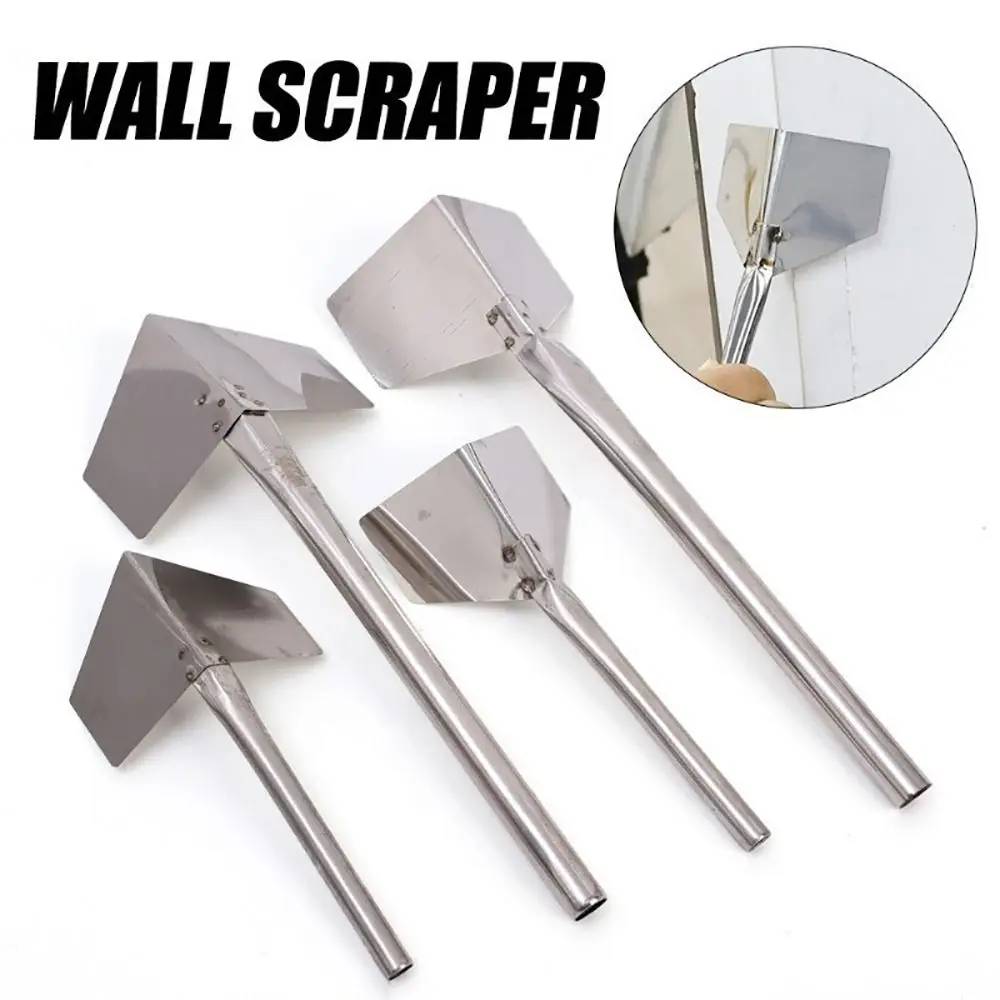 90 Degree Internal/External Corner Trowel Wall Plaster Scraper Filling Squeegee Drywall Corner Putty Shovel Caulk Removal Tool