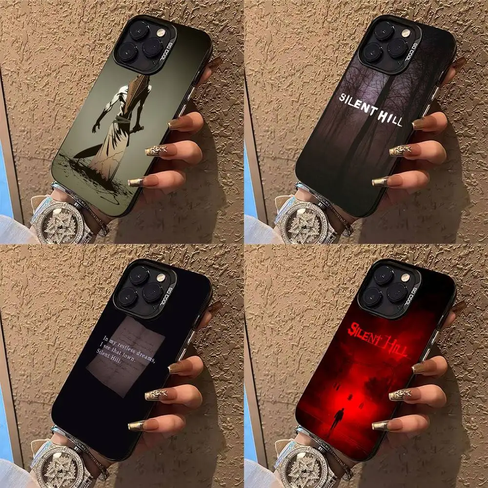 

Horror Games Silent Hill Phone Case Phone Case For iPhone 14 16 15 11 12 13 Pro Max Mini Plus Shockproof Cover