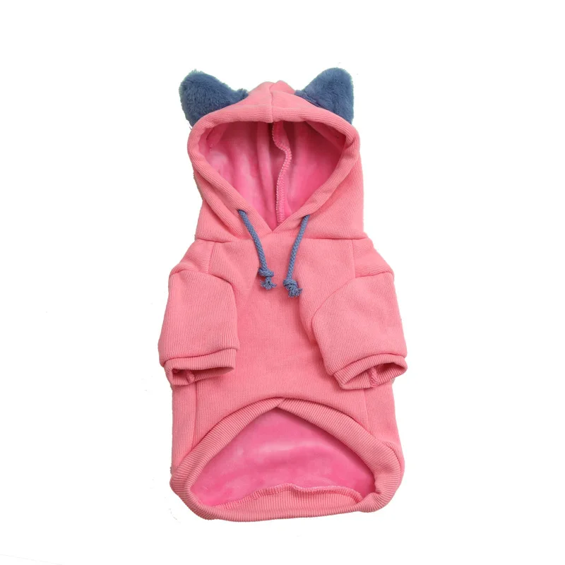 Pet Clothes Hooded Cashmere Sweater Casual Comfortable Warm Dog Clothes Dog Hoodie Customizable