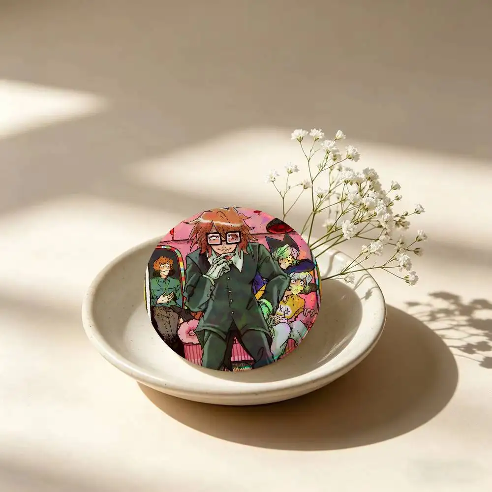 Ranfren Anime Soft  Button Pins Cute Manhwa Coin Brooch DIY Backpack Clothing Decor Badge Jewelry Accessories Gifts
