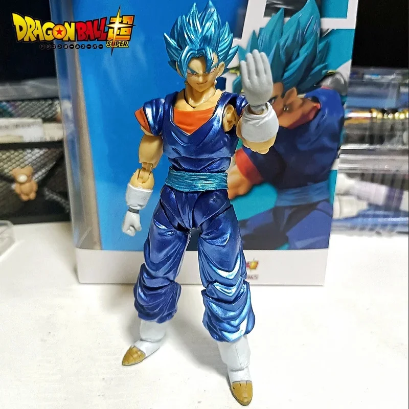 Dragon Ball Super Vegito Blue Action Figure Vegetto S.h.figuarts Shf Super Saiyan God Pvc Anime Model Decoration Xmas Toys Gifts