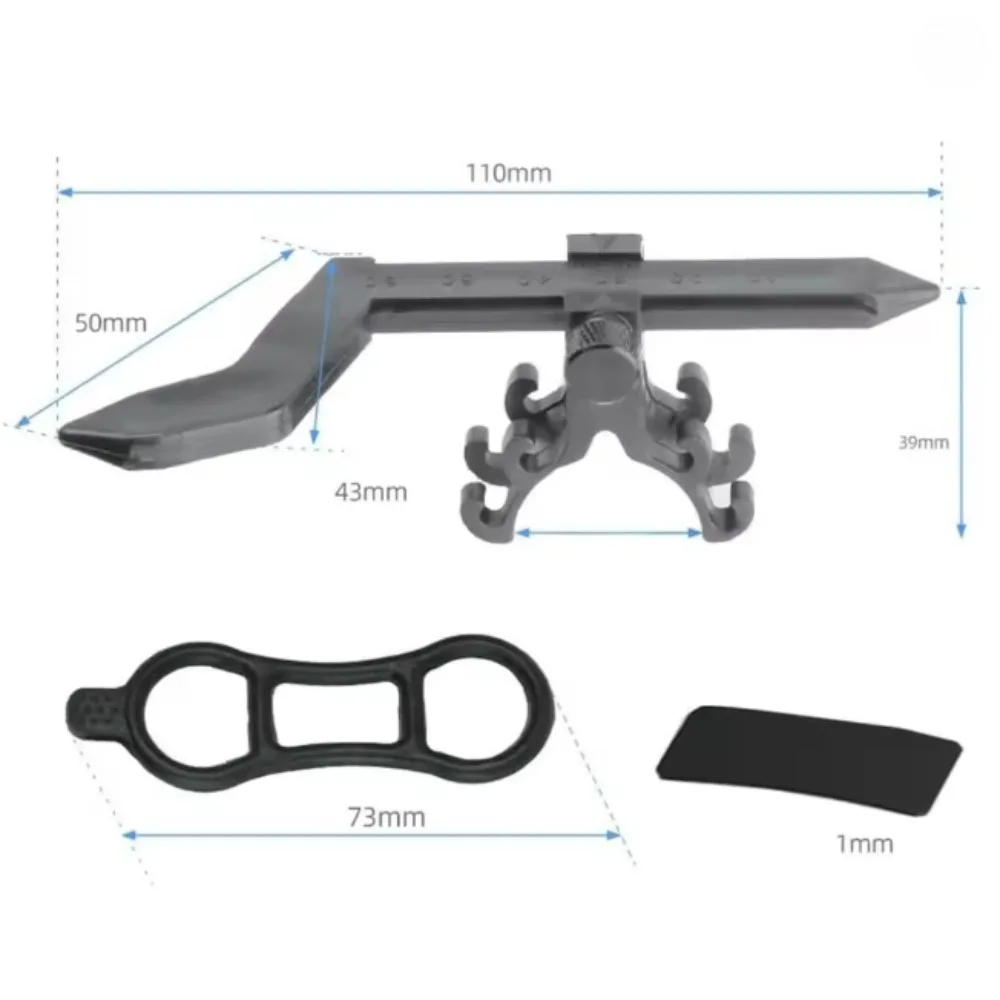 1PC Mini Bicycle Rim Truing Stand, Mountain Bike Wheel Rim Adjustment Repair Tool, Bike Maintenance Accessory