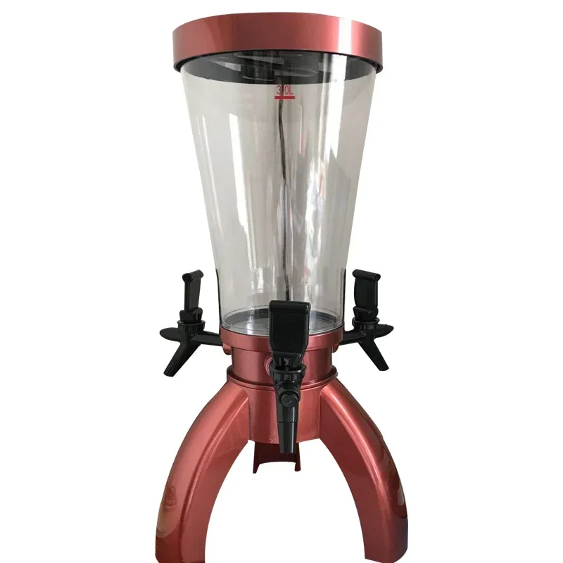 3-liter tap beer keg, 3-liter tap juicer beer keg, restaurant installation beverage container.