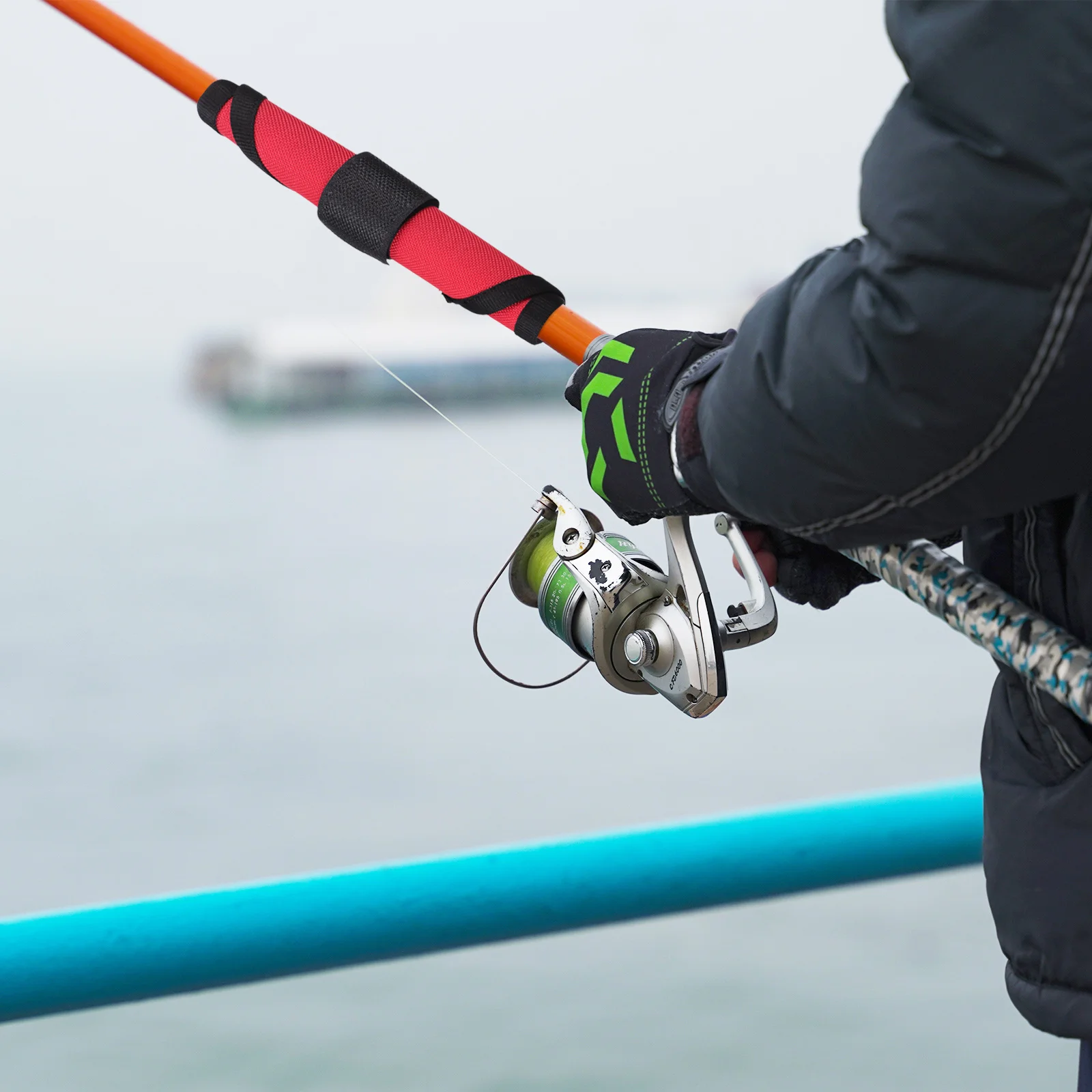 

8Pcs Fishing Lure Sleeves Oxford Cloth Organizer Tackle Kit Bait Storage Protection Anglers Gear Management Fishing Tackle Kit