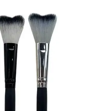 1個のまつげシャンプーブラシ - まつげエクステ用の湾曲した柔らかい毛のメイク落としバススウィープツール