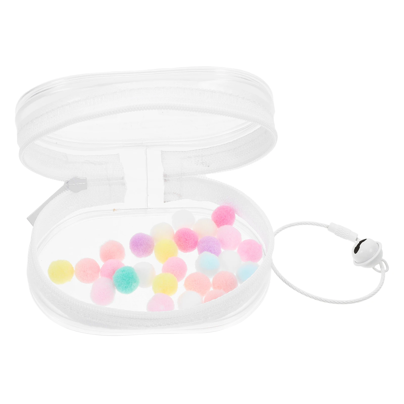 

Baby Walking Bag Clear Display High Transparency Figure Keychain Charm Portable