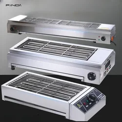 Electric grill new home grill smokeless indoor lamb skewers oyster gluten stainless steel electric grill commercial