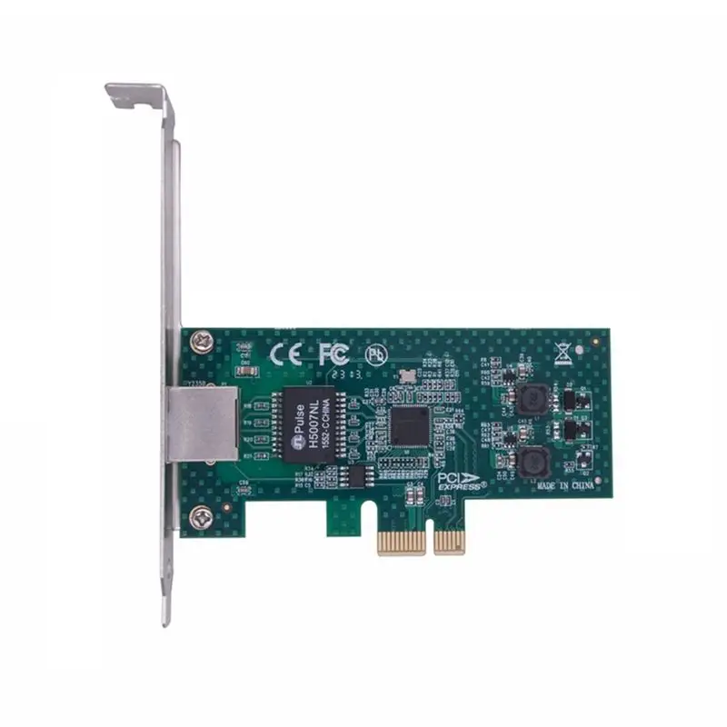 PCIE Gigabit Network Card PCIE 1X To RJ45 PCI Express Ethernet Adapter LAN Card For Desktop PC-A12I