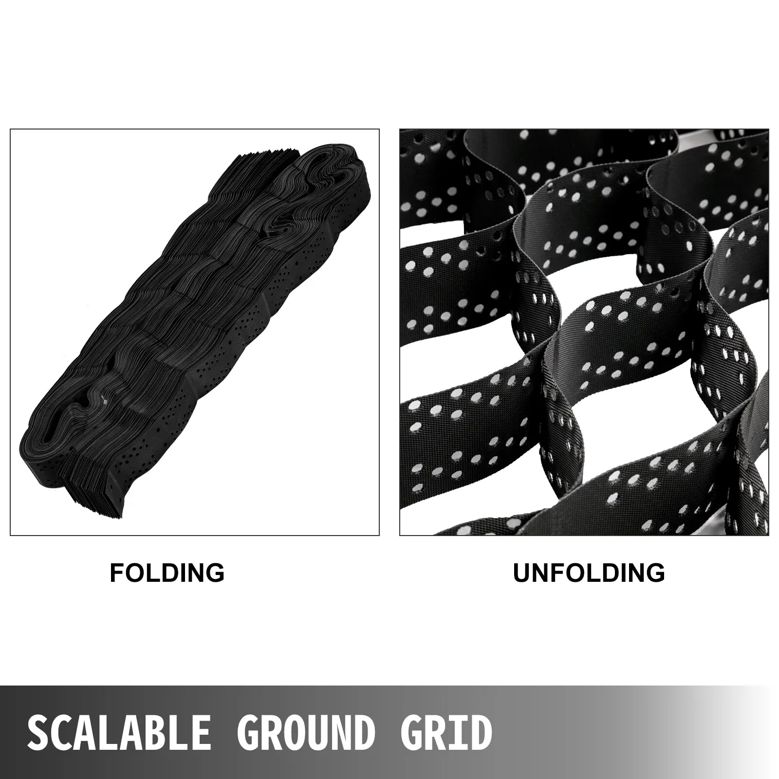 HDPE Geo Grid Ground Grid Honeycomb Geocell Geocell Permeable Pavers 9*17ft