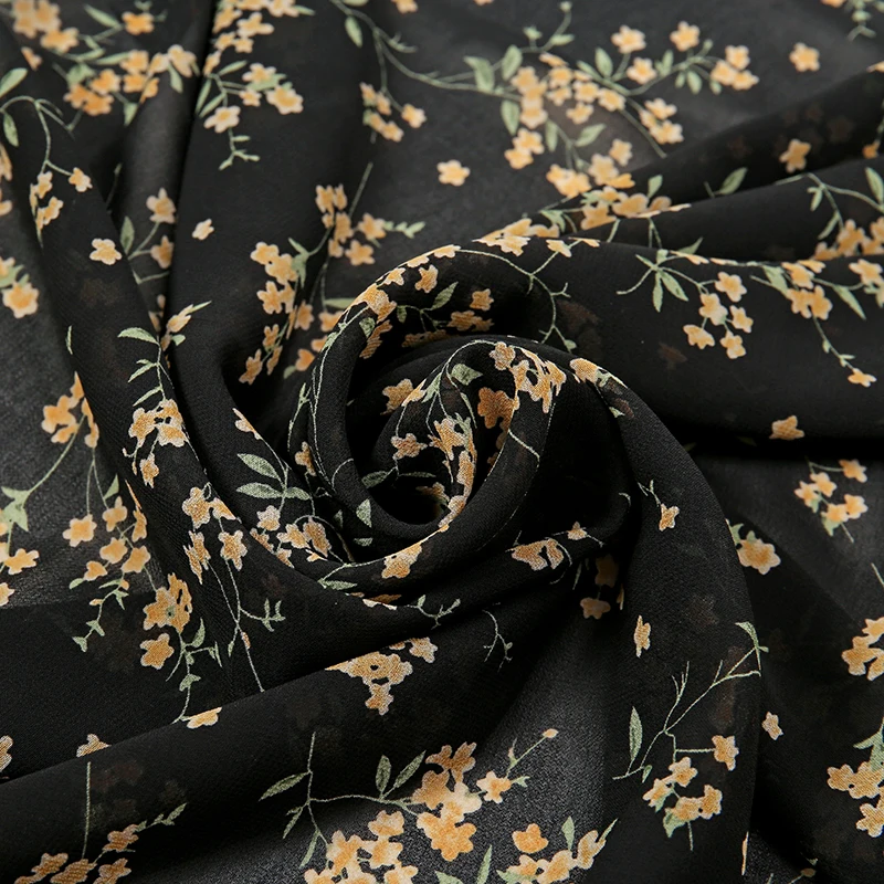 Fazzoletto in Chiffon con stampa di moda floreale elegante donna musulmana sciarpa quadrata da donna morbida Casual stole avvolgenti all\'ingrosso
