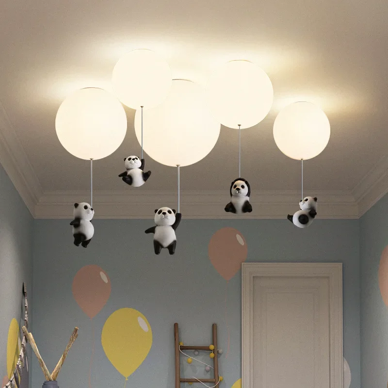 子供のためのモダンなデザインのledシーリングランプクリエイティブなデザイン装飾的なシーリングライトクマの形寝室に最適です。
