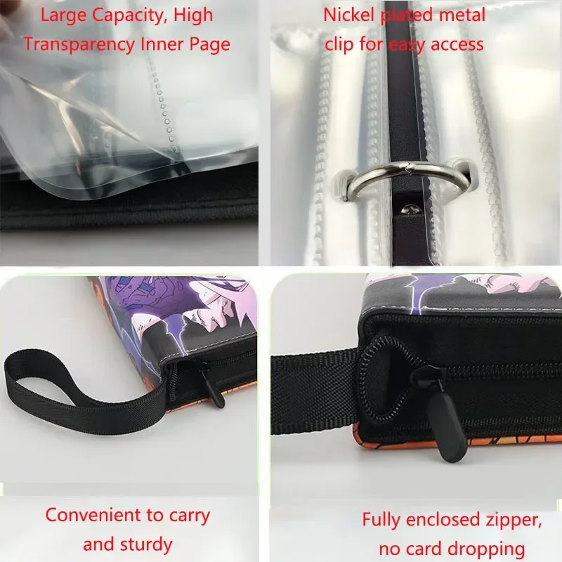 Carpeta para tarjetas Naruto,  - Trading Card Binder reseña y precio