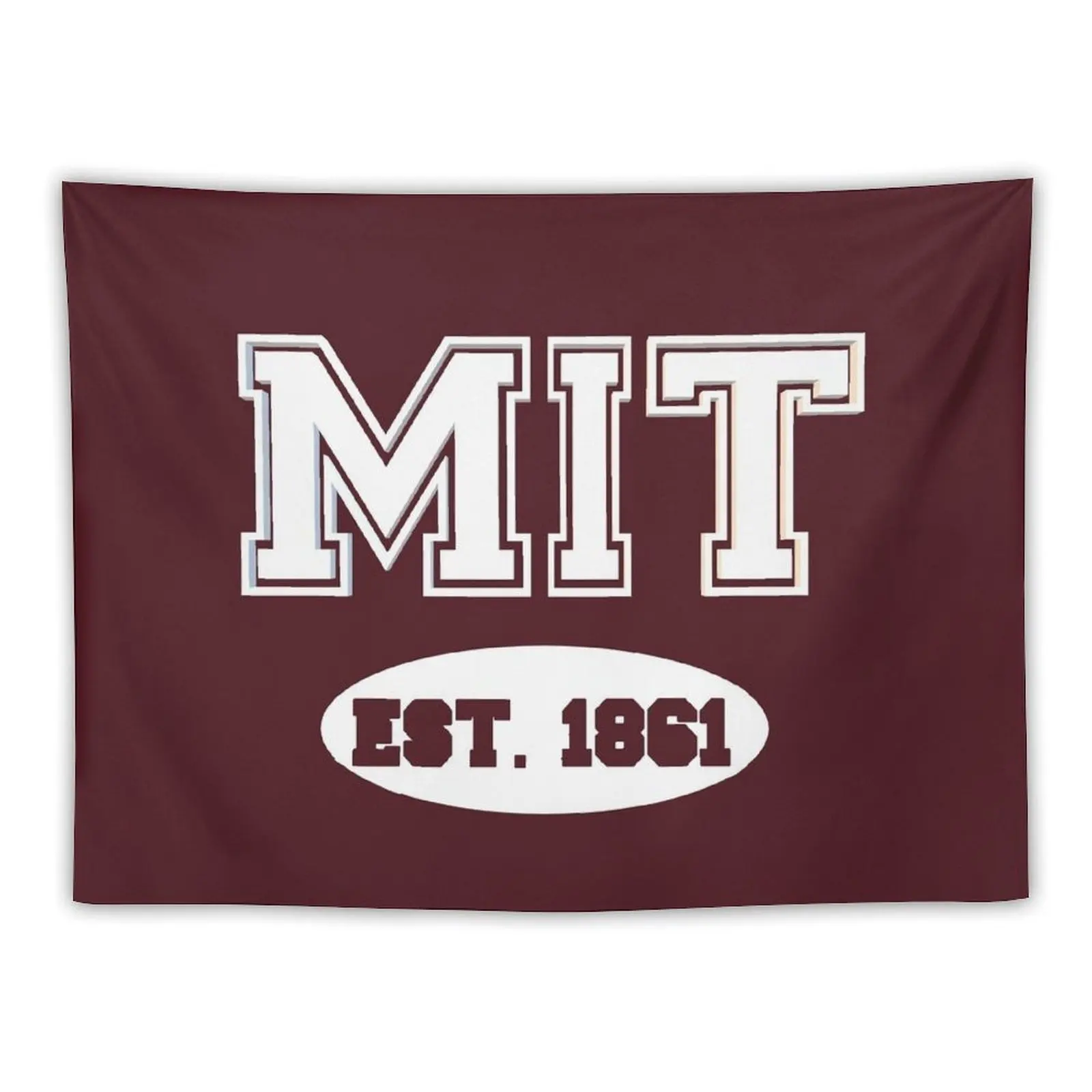 

MIT EST 1861| MASSACHUSETTS VARSITY Tapestry Cute Room Decor Outdoor Decoration Bed Room Decoration Room Design Tapestry