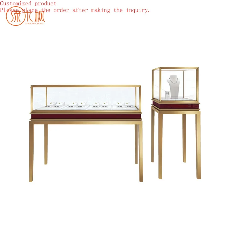 

Modern Design Factory Price Jewelry Showcase Custom Jewelry Fixture Luxury Showcase Manufacture Jewelry Display Cabinet