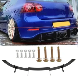 Rear Bumper Lip Diffuser Spoiler For VW Golf 5 MK5 R32 2006-2009 Splitter Protector Auto Accessories Decoration Car Styling