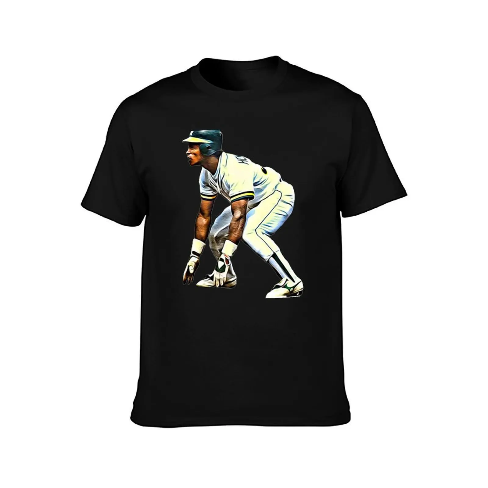 The Retired Baseball Left Fielder T-Shirt, Summer Casual Cotton Tee, Oversized Streetwear Tops, Vintage Graphic Print