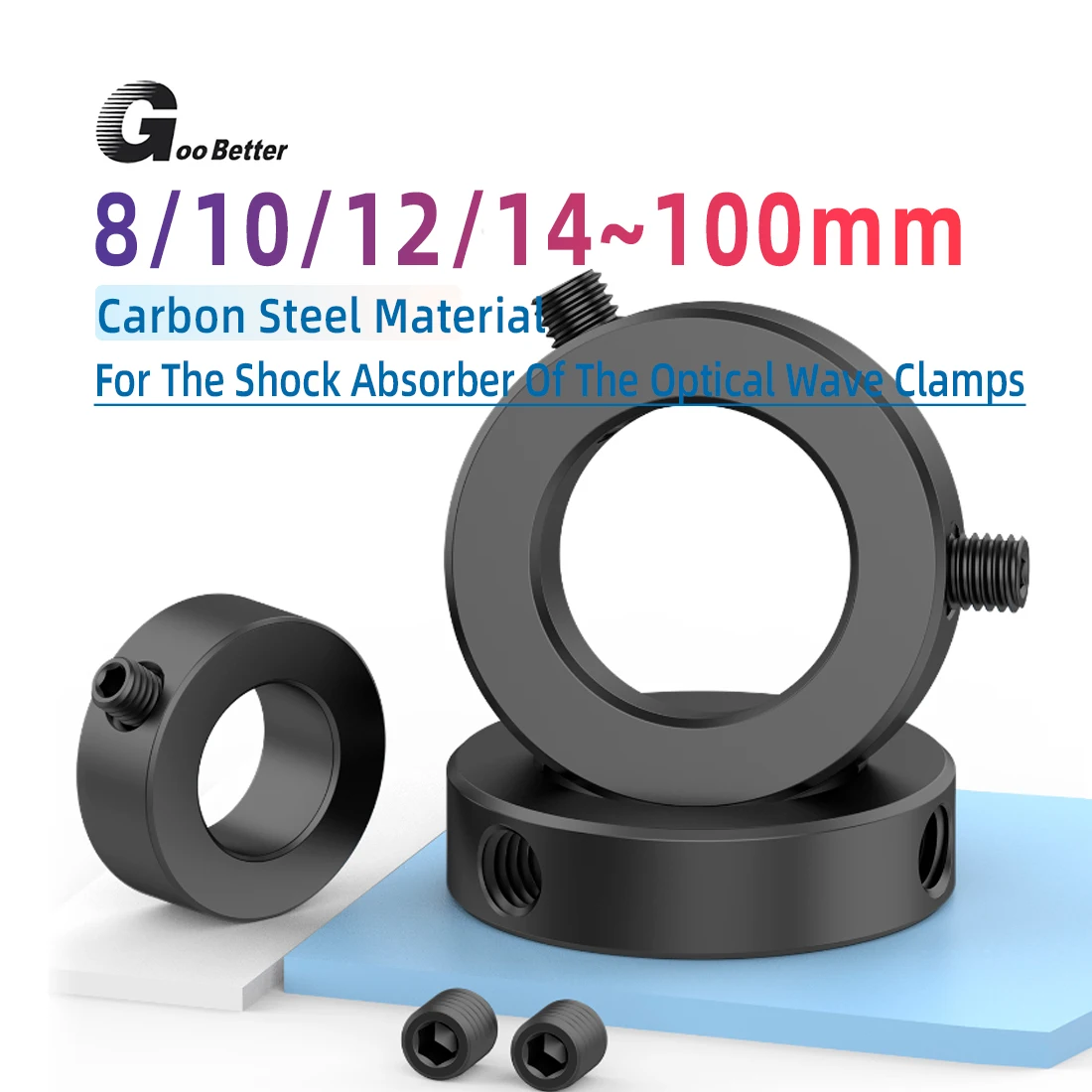 

Uitlaatkraag, Borgring, Montagering, Borgring, Lagerbus, Drukring 8/10/12/14/15/16/17mm~100 mm