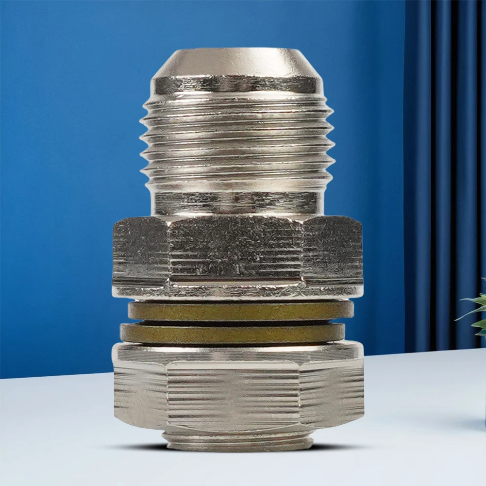 10AN To M18x1.5mm Oil Sump Return Drain Adapter Bung Fitting Replace 315-04301-010 Car Turbo Oil Pan Return Drain Plug Adapter