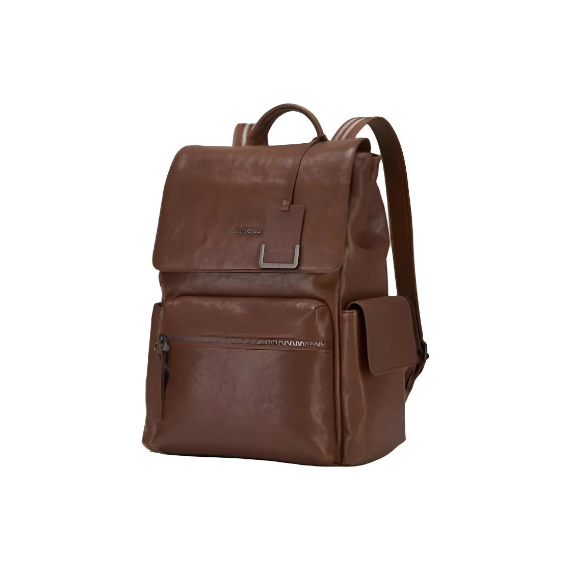 SAMSONITE Cow Leather Backpack Regular Unisex Brown NS103101 view 3
