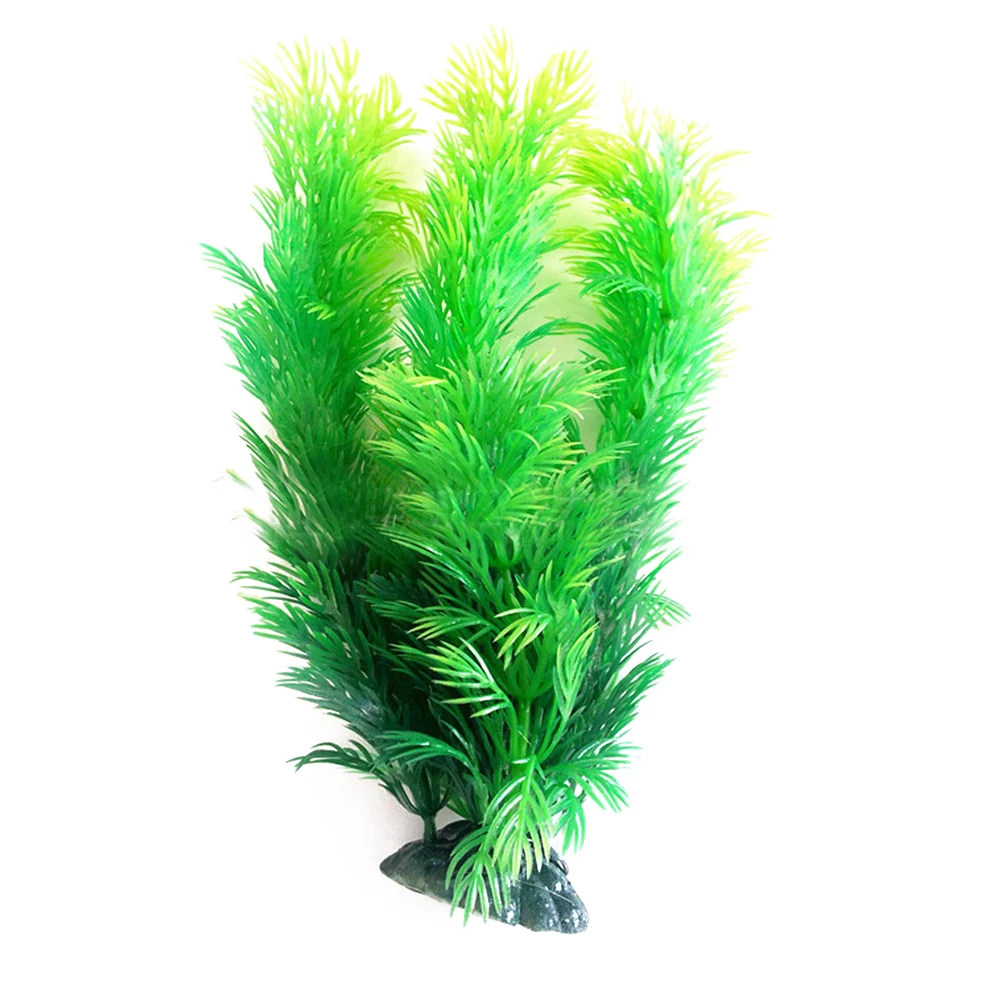 

6Pcs Fish Tank Plants Artificial Aquarium Decor Realistic Plastic Underwater Garden Decoration Fake Flora for Fresh Salt Water